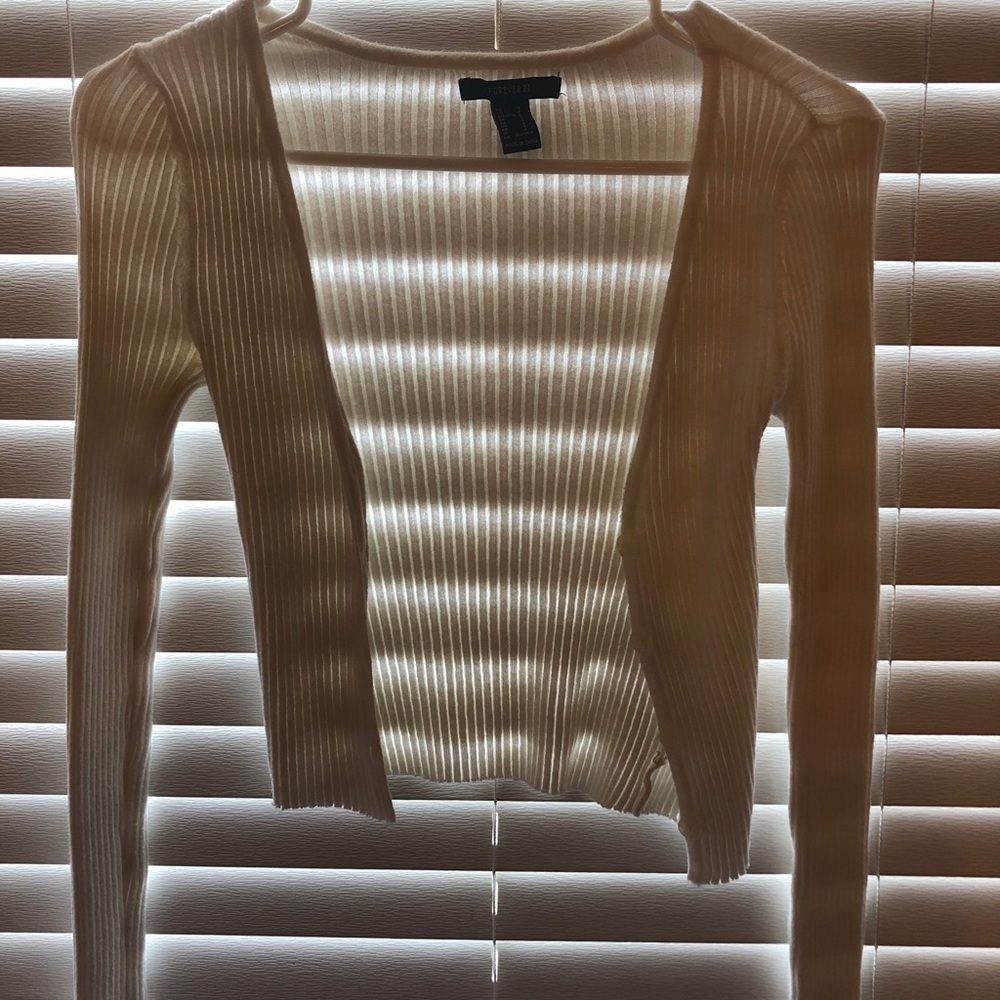 Forever 21 Button Up Sweater